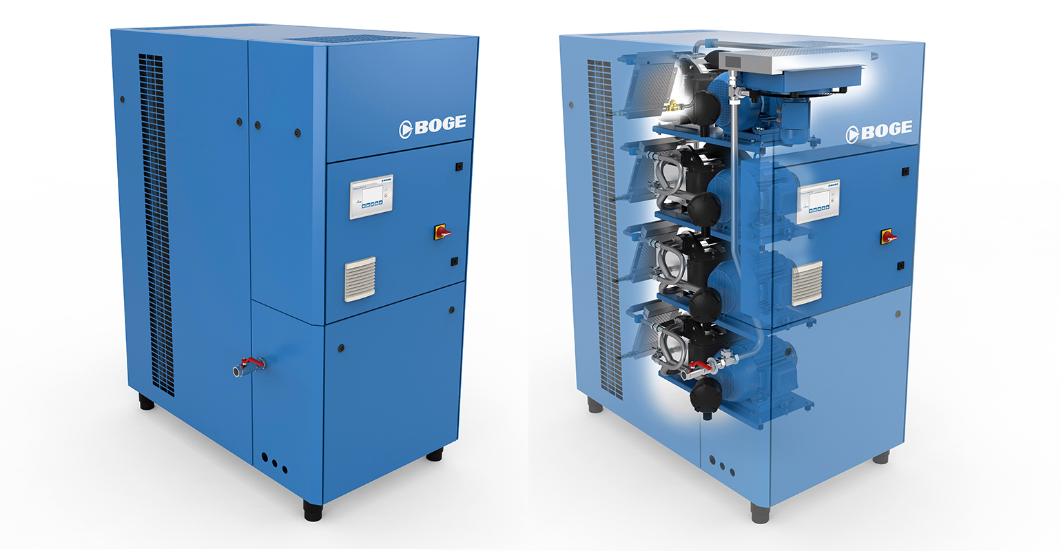 Boge re-issued its EO series and expanded its performance range to 30 kW - meaning these quiet and compact models can now be used for more applications.