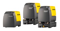 Kaeser Compressors' i.Comp variable-speed reciprocating compressors. Kaeser Compressors' i.Comp variable-speed reciprocating compressors.