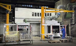 Reichmann introduced the Maus 600 and 900 CNC grinding centers to offer foundries an easy transition from manual to automatic casting cleaning, and to optimize processes for greater profitability. The five- machines are especially suited for small- to medium-lot sizes.