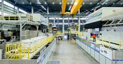 Left, the first Carat 610 megacasting machine installed for Duoli Technology; and right, its first Carat 920, installed in December 2023. Left, the first Carat 610 megacasting machine installed for Duoli Technology; and right, its first Carat 920, installed in December 2023.