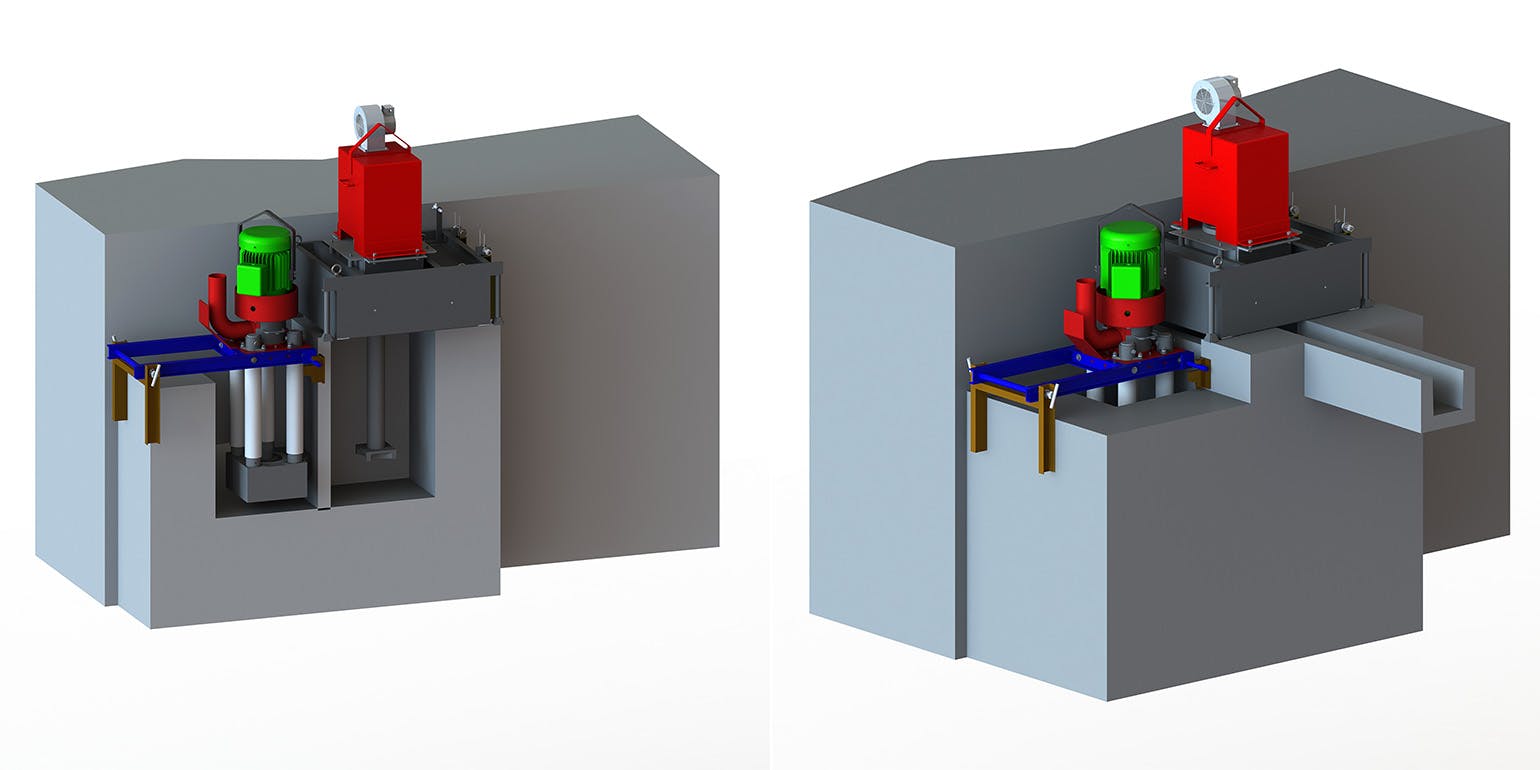 MMEI molten metal filtering and launder transfer systems.