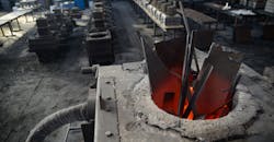 Electric melting ferrous scrap. Electric melting ferrous scrap.