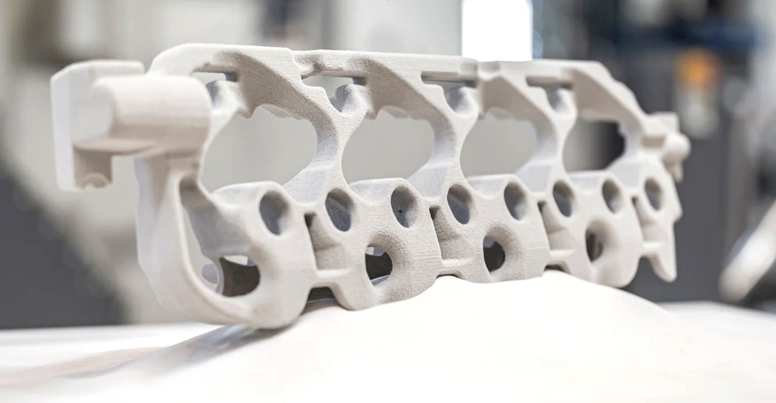 An ExOne Co. 3D-printed sand core.