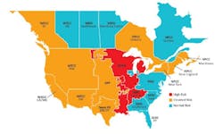 NERC Long Term Reliability Report (2024 - 2028) High Risk: shortfalls may occur at normal peak conditions. Elevated Risk: shortfalls may occur in extreme conditions. Normal Risk: low likelihood of electricity supply shortfall. NERC Long Term Reliability Report (2024 - 2028) High Risk: shortfalls may occur at normal peak conditions. Elevated Risk: shortfalls may occur in extreme conditions. Normal Risk: low likelihood of electricity supply shortfall.