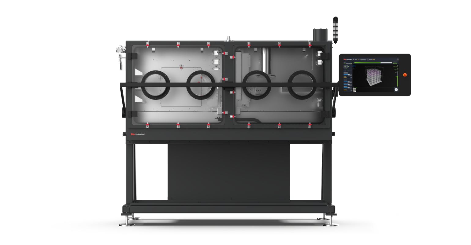 The Desktop Metal Production System P-1 binder-jet 3D printer.