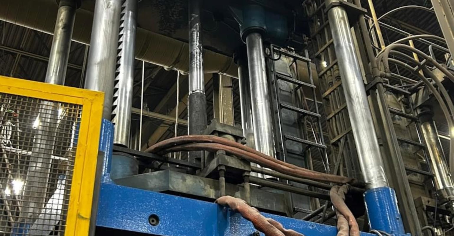 Low-pressure casting at ATEK Metal Technologies, New Hampton, Iowa.