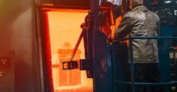 Heat treating investment castings at Doncaster Precision Castings. Heat treating investment castings at Doncaster Precision Castings.