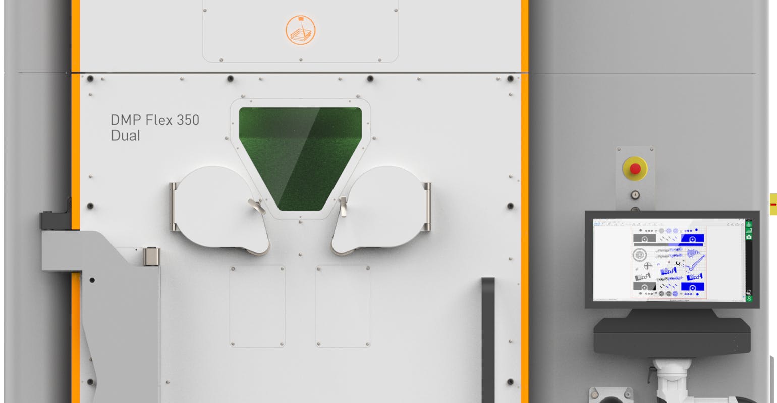 3D Systems&rsquo; DMP Flex 350 platform is designed for flexible application use, from application development to serial production.