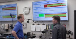 Real-time data and KPIs enhance process visibility and make it possible for Grede to react quickly and address issues immediately. “The standard dashboards were built by people who know foundries. They probably saved us over 80% on our set-up time,” commented Matt Deyarmond, Grede’s IIoT process and control lead. Real-time data and KPIs enhance process visibility and make it possible for Grede to react quickly and address issues immediately. “The standard dashboards were built by people who know foundries. They probably saved us over 80% on our set-up time,” commented Matt Deyarmond, Grede’s IIoT process and control lead.