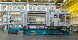 This Carat 610 megacasting machine was built recently at Bühler’s Holland, MI, plant. This Carat 610 megacasting machine was built recently at Bühler’s Holland, MI, plant.