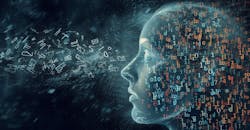 Large language model concept illustration. Large language model concept illustration.