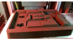 The Hunter Top Bottom Blow machine, introduced in 2019, uses adjustable hydraulics to deliver higher squeeze pressure and produces more consistent and uniform mold surface hardness than many gravity-filling processes. The Hunter Top Bottom Blow machine, introduced in 2019, uses adjustable hydraulics to deliver higher squeeze pressure and produces more consistent and uniform mold surface hardness than many gravity-filling processes.