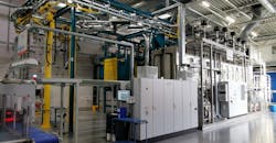 Rösler RHBD 13/18-So continuous-feed spinner hanger shot-blasting machine Rösler RHBD 13/18-So continuous-feed spinner hanger shot-blasting machine