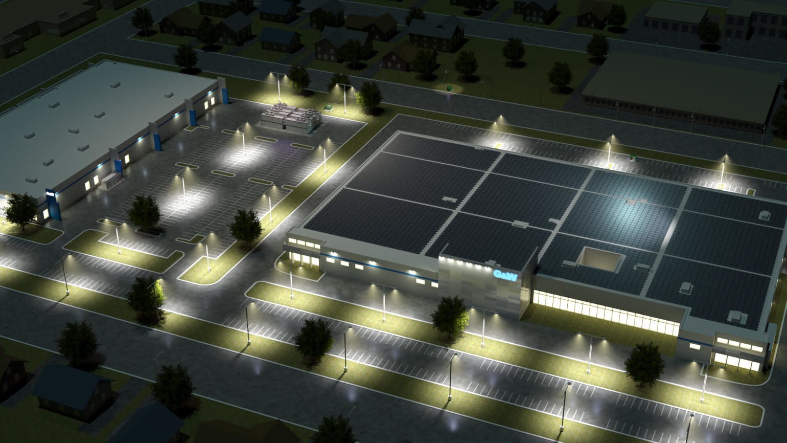 G&W Electric rooftop microgrid.