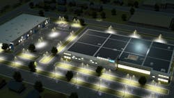 G&W Electric rooftop microgrid. G&W Electric rooftop microgrid.