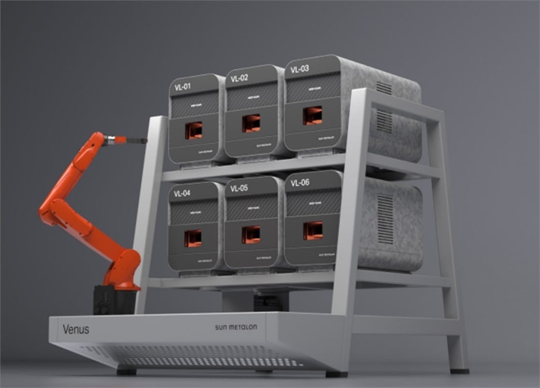 Sun Metalon&rsquo;s recycling technology.