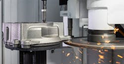 Reichmann automated CNC grinding cell. Reichmann automated CNC grinding cell.
