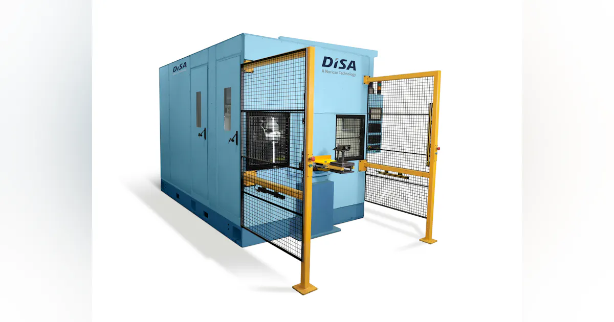 Disa Machine Foundry Layout Fully Automated Grinding That Checks All Boxes | DISA | Foundry ...