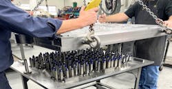 Foundry tooling production at Anderson Global, Muskegon, MI. Foundry tooling production at Anderson Global, Muskegon, MI.