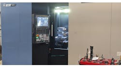 DN Solutions HC 400 II horizontal machining center. DN Solutions HC 400 II horizontal machining center.