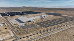 A rendering of Pacific Steel Group's micromill plan, in Mojave, Calif. A rendering of Pacific Steel Group's micromill plan, in Mojave, Calif.