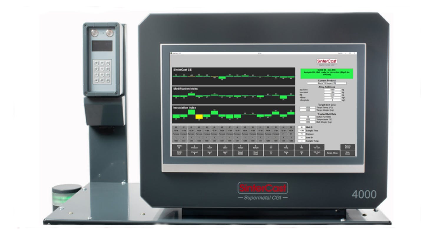 SinterCast Mini-System 4000.