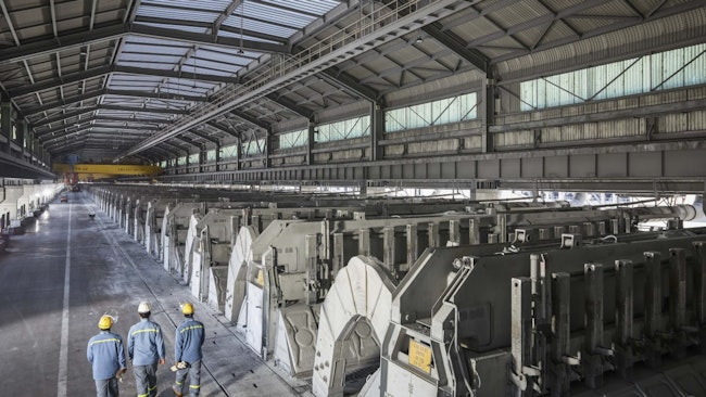 Emirates Global Aluminium smelter.
