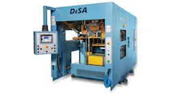 DISA Match horizontal molding technology is a green-sand matchplate process.
