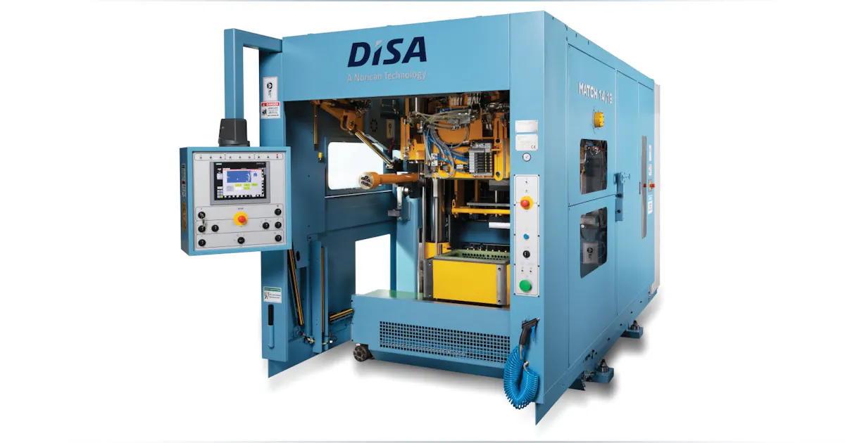 Disa Machine Foundry Layout Achieving Unmatched Molding Productivity | DISA | Foundry Management ...