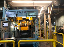 DISA Match horizontal molding at Ford Meter Box, Wabash, Ind. DISA Match horizontal molding at Ford Meter Box, Wabash, Ind.