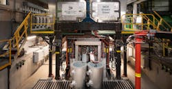 Boston Metal’s Molten Oxide Electrolysis reactor. Boston Metal’s Molten Oxide Electrolysis reactor.