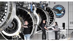 Pratt & Whitney Middletown, Conn., GTF engine assembly. Pratt & Whitney Middletown, Conn., GTF engine assembly.