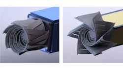 Concept for AM-produced shape-memory-alloy (SMA) radiator .