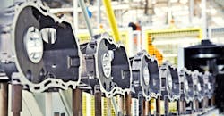 Manufacturing automotive parts. Manufacturing automotive parts.