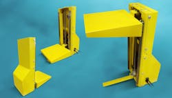 Air Technical Industries’ vertical column lift table is available in several platform sizes and capacities, with standard models offered from 50 pounds up to 2,500 pounds. Air Technical Industries’ vertical column lift table is available in several platform sizes and capacities, with standard models offered from 50 pounds up to 2,500 pounds.