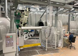 Automated shell molding line at Doncasters Precision Castings, Groton, CT. Automated shell molding line at Doncasters Precision Castings, Groton, CT.