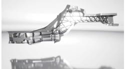 GFCS unitary light metal casting for automotive rear side panel. GFCS unitary light metal casting for automotive rear side panel.