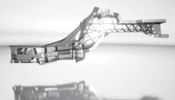 GFCS unitary light metal casting for automotive rear side panel. GFCS unitary light metal casting for automotive rear side panel.