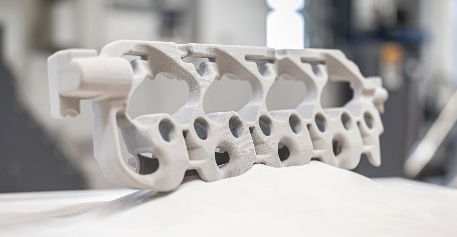 ExOne Co. develops binder-jet additive manufacturing systems and materials, particularly for sand printing technologies for molds and cores.