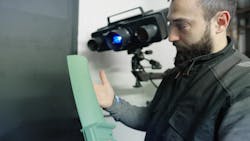 Doncasters uses the Zeiss ATOS 5 sensor to inspect wax models of turbine blades. Doncasters uses the Zeiss ATOS 5 sensor to inspect wax models of turbine blades.