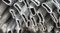 Aluminum scrap, discarded but ready for recycling.