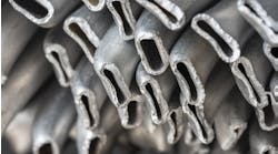 Aluminum scrap, discarded but ready for recycling. Aluminum scrap, discarded but ready for recycling.