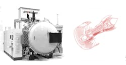 Seco/Warwick vacuum annealing furnace. Seco/Warwick vacuum annealing furnace.