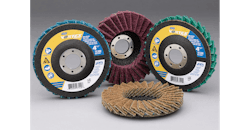 Norton Vortex Rapid Prep non-woven flap discs. Norton Vortex Rapid Prep non-woven flap discs.