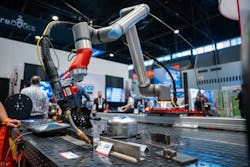 Universal Robots UR8 Long cobot. Universal Robots UR8 Long cobot.