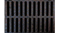 Cast iron grate casting.