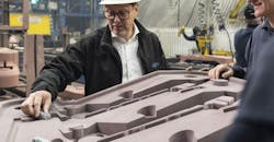 GF Casting Solutions in Leipzig, Germany. GF Casting Solutions in Leipzig, Germany.