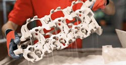 voxeljet printed sand core. voxeljet printed sand core.