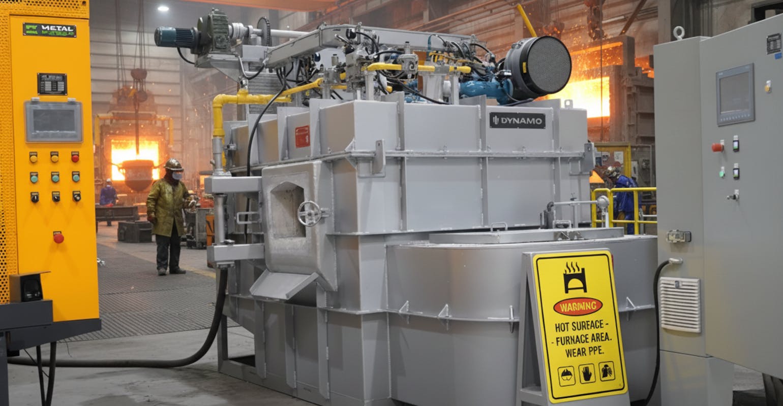 Dynamo Furnaces installation.