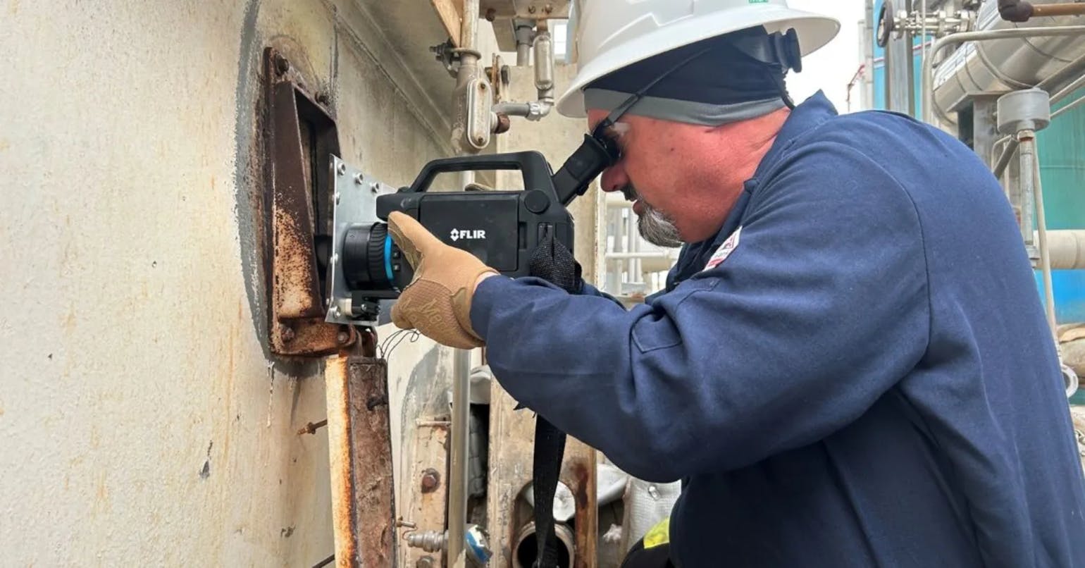 Teledyne Flir G609 optical gas imaging device.